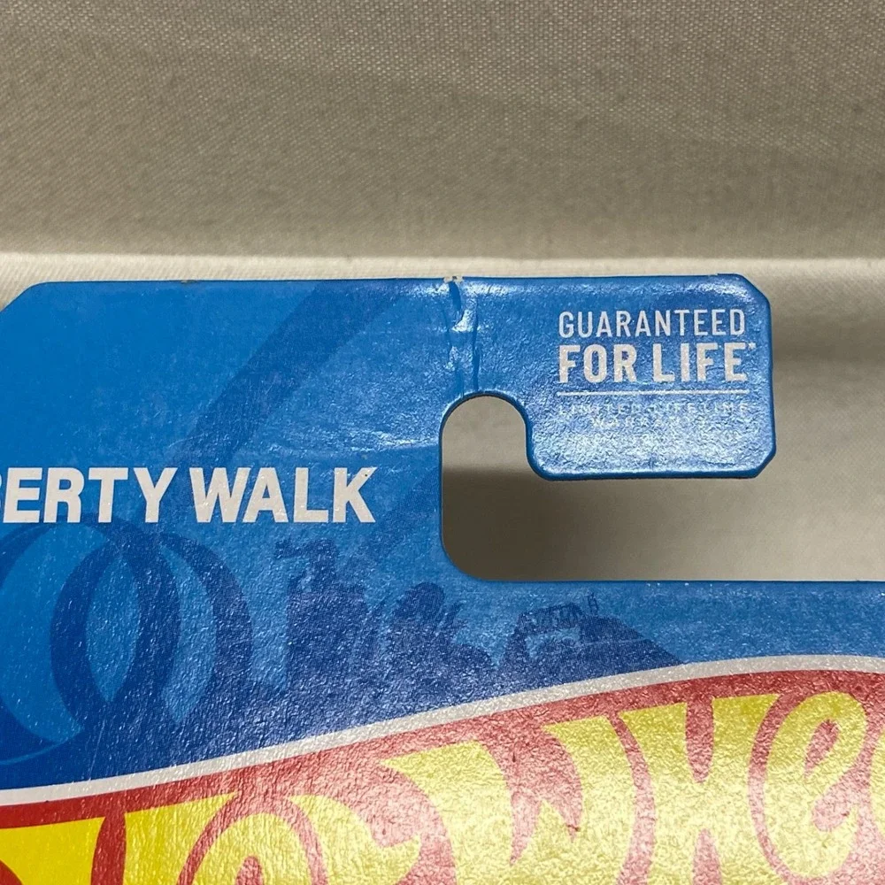 Hot Wheels cardboard card